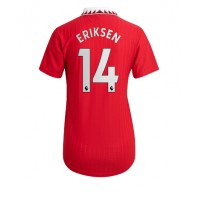 Manchester United Christian Eriksen #14 Hjemmebanetrøje Dame 2022-23 Kortærmet